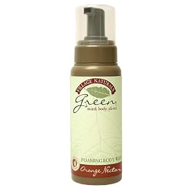 Village Naturals Green Orange Nectar Foaming Body Wash 9 fl oz