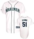 Ichiro Suzuki Jersey: Youth 2009 Majestic Home White Replica #51 Seattle Mariners Jersey