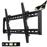 VideoSecu Flat Panel Screen Tilt TV Wall Mount for DYNEX 46 DX-46L261A12 DX-46L262A12 55 DX-55L150A11 1080p LCD HDTV 3QH