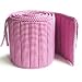 Tadpoles Basics Fuchsia Gingham Bumper