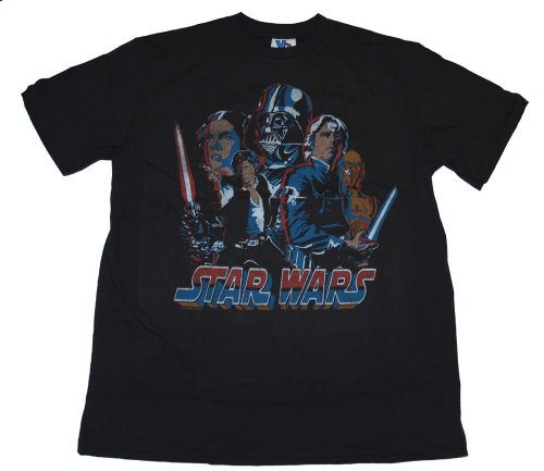  Star Wars Classic Junk Food Vintage Style Soft T-Shirt Tee