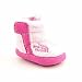 The North Face NSE Infant Fleece Bootie Snow Boots Pink Infant Baby Girls