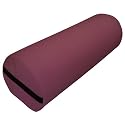 Jumbo Flat-Bottom Bolster - Maroon (9'')