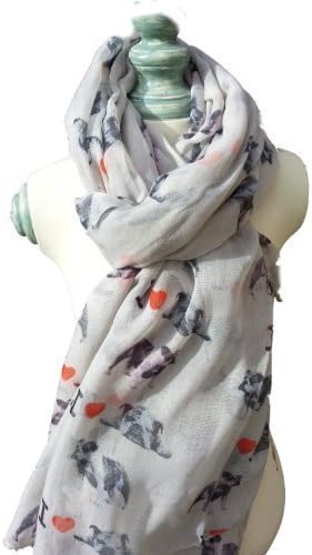 CambridgeStyle Women's Bulldog Scarf