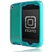 Incipio SILICRYLIC V3 Silicone and Acrylic Case for iPhone 3G / 3GS - Turquoise
