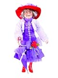 RED HAT GRAMS 18 Porcelain Country Doll By Duck House ~Retired