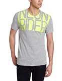 41lIz84GZML. SL160  Calvin Klein Jeans Mens Blurred Jeans Short Sleeve Tee