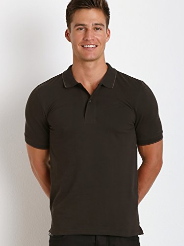 G-Star Raw Men's Lockstart Shortsleeve Polo In Premium Stretch Pique Raven