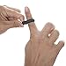 (Price/10 Pcs) GOGO Premium Man's Silicone Wedding Rings - 9 mm Wide(3 mm Thick) Flexible Wedding Bands - Great for Sports or Outdoors
