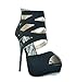 SASSY SEXY FLEXIE Women's Strappy Vamp Stilleto Platform Heel Pumps Shoes New