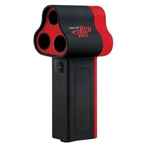 Laser Link Red Hot Golf Rangefinder With Red Hot Carrying Case 9909 Laserlink