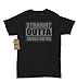 Expression Tees Straight Outta Raider Nation Womens T-shirt