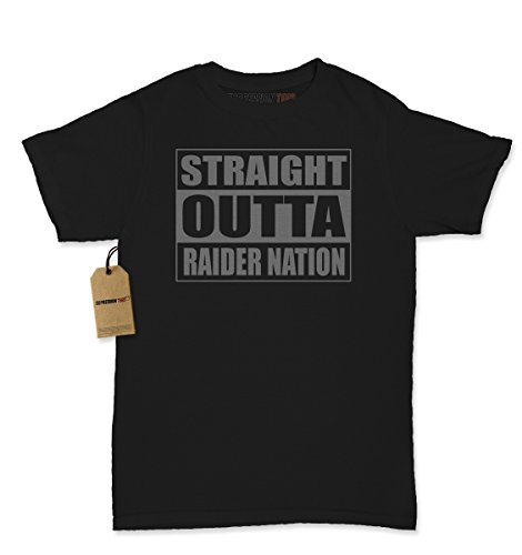 Expression Tees Straight Outta Raider Nation Womens T-shirt