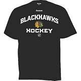 Mens Chicago Blackhawks Center Ice Authentic Locker Hockey Tshirt