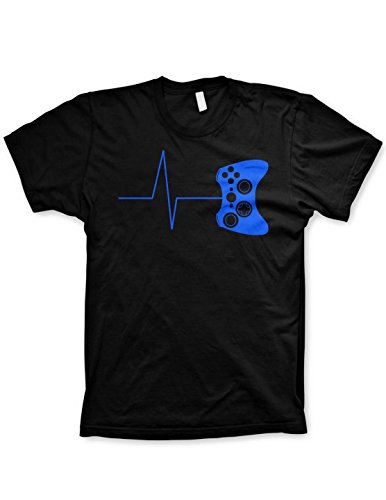 Heartbeat of a gamer tshirt funny gaming tshirts video game shirt