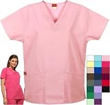 Dickies - Dickies Medical Uniforms Two Pocket V-Neck Sandwashed Top Scrub