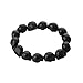 JQUEEN Black,Howlite Turquoise Skull Beads Buddhist Prayer Bracelet Mala