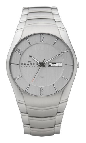 Skagen Denmark Mens Watch Men's Link with Day and Date #531XLSXC