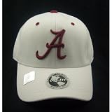 Alabama Crimson Tide White One-Fit Hat