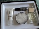 Rampage Perfume and Cosmetic Set 4pc. - New/boxed