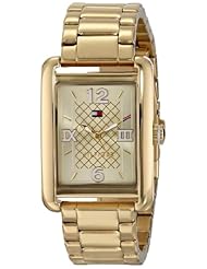 Tommy Hilfiger Womens 1781404 Analog Display Quartz Gold Watch