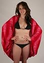 Sarong - Pink and Red Spirals, Tie Dye