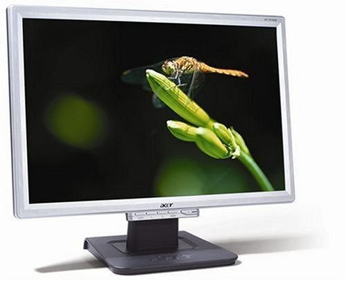Childrens Toyshop  Computer : Acer AL1916WAS 19" Widescreen LCD Monitor - 5ms Response Time - Silver & Black