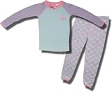 Girls "Crown" Pastel Thermal Pajamas
