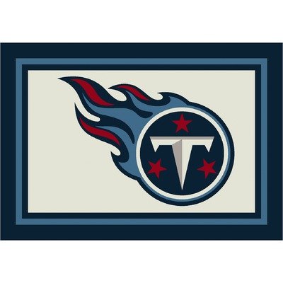 NFL Spirit Tennessee Titans Football Rug Size: 5'4