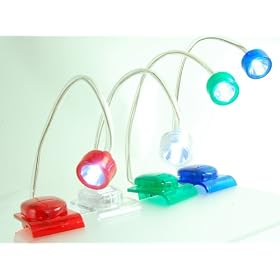 The World's Lightest Book Light - Just 1 Oz! High-Efficiency LED