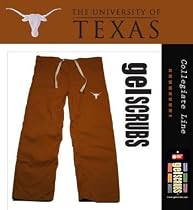 NCAA Texas Longhorns Burnt Orange Gelscrubs Pant