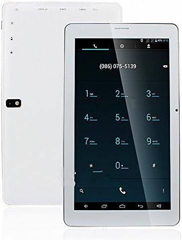 Amar® White New Style Cover Phablet 9" Android 4.2 Gsm Tablet Phone - Unlocked - At&t Dual Core 2g Phone Tablet Pc All Winner A23 Dual Core 9 Inch 512mb+4gb Dual SIM Bluetooth Wifi Unlocked! 9" Android 4.2 Phablet GSM Dual-sim Tablet Phone