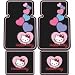 4PC Hello Kitty Sanrio Front and rear Floor Mats Car Suv Truck