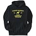 Hoodie Mens Black " PROUD PARENT OF American Bulldog " Dogs