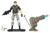 GI Joe Movie Series "The Rise of Cobra" 4 Inch Tall Action Figure - Special Forces Commando SGT. STONE with Knife, Pistol, Assault Rifle, Missile Launcher and Display Stand