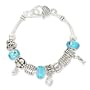 Faith Hope Love Theme Designer Style Charm Bracelet Fashion Jewelry