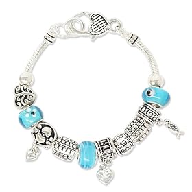 Buy Faith Hope Love Theme Designer Style Charm Bracelet Fashion Jewelry by PammyJ Bracelet