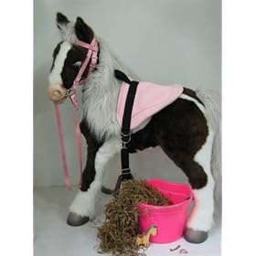 Butterscotch S'Mores Interactive Hasbro Saddle Set - Gift Bucket, Pink