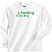 Feeling Lucky w/Leprechaun - Seasonal and Holidays Long Sleeve T-Shirt