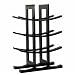 Oceanstar 12-Bottle Dark Espresso Bamboo Wine Rack WR1132