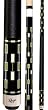 Retro Black Rage 58" Two-Piece Starter Billiards Pool Cues - Billiards Equipment