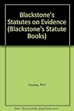 Blackstone's statutes on evidence