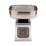 IMAGE OF MIU France Brushed Stainless Steel Analog Kitchen Scale, 6-Pounds