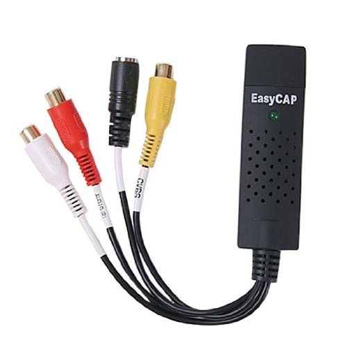 EasyCap DC60 - USB 2.0 Video Capture Adapter with Video Editing Software