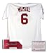 Stan Musial St Louis Cardinals MLB Hand Signed Authentic Style Home White Baseball Jersey