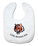 NFL Cincinnati Bengals White Snap Bib with Team Logo