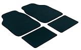 Produkt-Bild: Autoteppich Velours 4tlg schwarz schwarz gekettelt