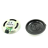uxcell　マグネットスピーカー　0.25W　8Ohm　23mm直径　電気玩具用　2個