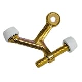 No-Drill Adjustable Door Stop - Works On Any Door - Installs in Seconds!