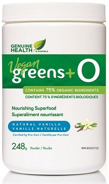 greens+ O Organic Vegan Vanilla (248g) (greens plus o) Brand: Genuine Health
